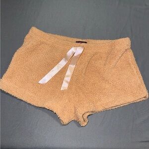 Fleece / Fuzzy Comfy Pajama PJ / Lounge Shorts Medium